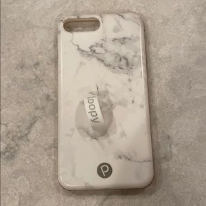 Loopy MAX iPhone 6/7/8 PLUS White Marble Case